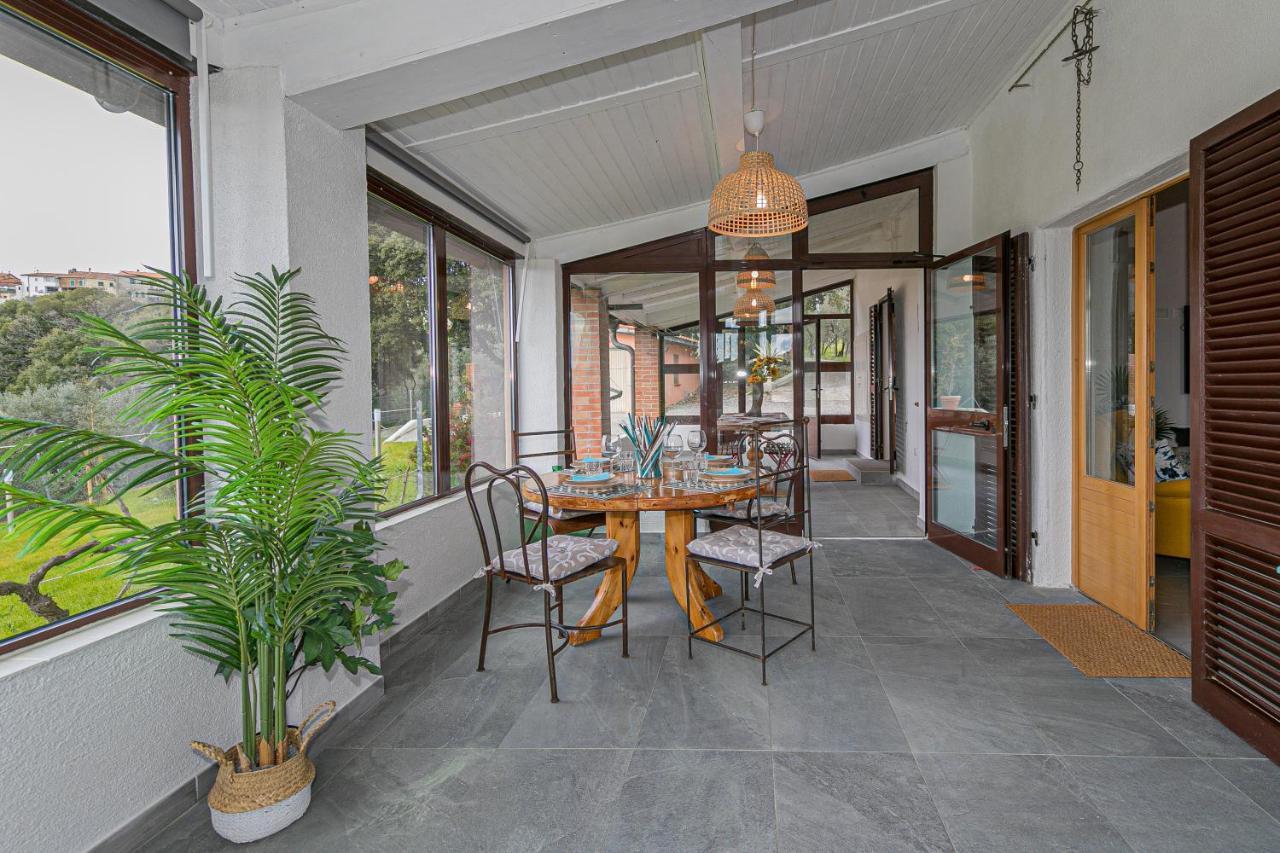 Villa Cristina Riparbella Bagian luar foto