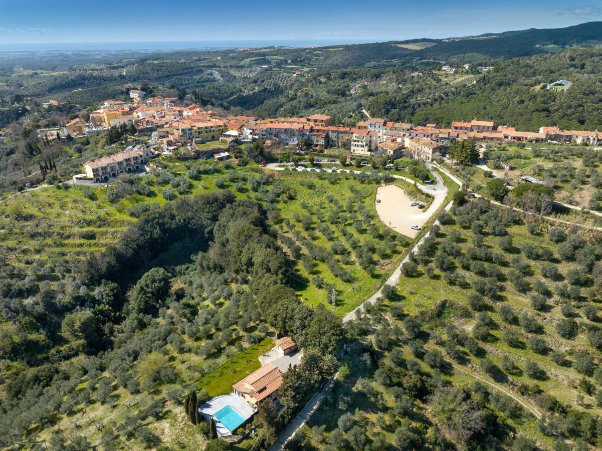 Villa Cristina Riparbella Bagian luar foto